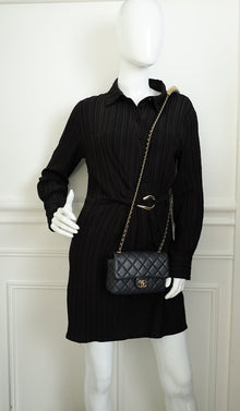 Chanel Black Crush Mini Flap Bag