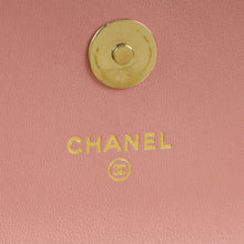Chanel Light Dusty Pink CC Flower Top Handle Phone Chain Bag