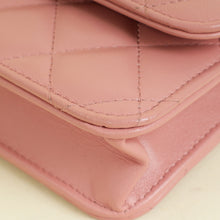 Chanel Light Dusty Pink CC Flower Top Handle Phone Chain Bag