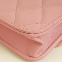Chanel Light Dusty Pink CC Flower Top Handle Phone Chain Bag