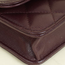 Chanel Burgundy Chain Detail Top Handle Phone Chain Bag