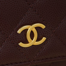 Chanel Burgundy Chain Detail Top Handle Phone Chain Bag
