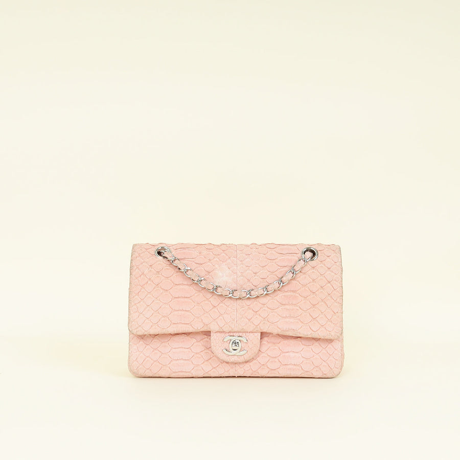 Chanel Light Pink Classic Double Flap Medium Bag
