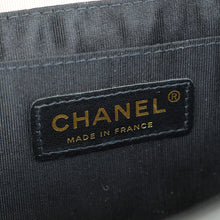 Chanel Bicolor Chevron Contrast Stitch Flap Bag