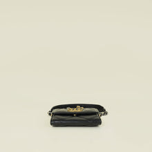 Chanel Black 19 Card Wallet on Chain