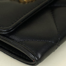Chanel Black 19 Card Wallet on Chain