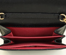 Chanel Black 19 Card Wallet on Chain