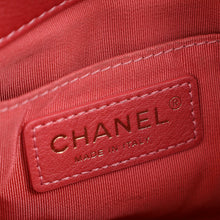 Chanel Dark Pink CC Top Handle Flap Mini Bag