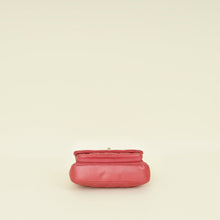 Chanel Dark Pink CC Top Handle Flap Mini Bag