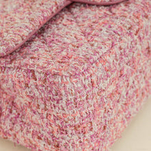 Chanel Pink CC Classic Tweed Mini Flap Bag