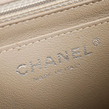 Chanel Etoupe CC Classic Chevron Mini Flap Bag