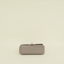 Chanel Etoupe CC Classic Chevron Mini Flap Bag