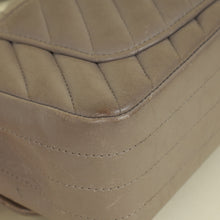 Chanel Etoupe CC Classic Chevron Mini Flap Bag