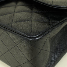 Chanel Black CC Classic Double Flap Jumbo Bag