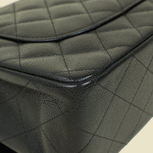 Chanel Black CC Classic Double Flap Jumbo Bag