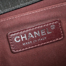Chanel Black Chained Le Boy Flap Medium Shoulder Bag