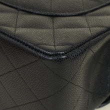 Chanel Black Classic Double Flap Jumbo Bag