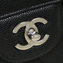 Chanel Black Classic Double Flap Jumbo Bag
