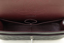Chanel Black Classic Double Flap Jumbo Bag