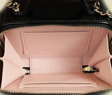 Chanel Black CC Top Handle Vanity Case Bag