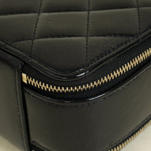 Chanel Black CC Top Handle Vanity Case Bag