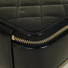 Chanel Black CC Top Handle Vanity Case Bag
