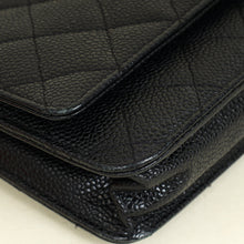 Chanel Black CC Classic Wallet on Chain