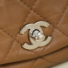 Chanel Brown CC Curvy Flap Bag