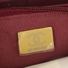 Chanel Burgundy Classic Wallet on Chain