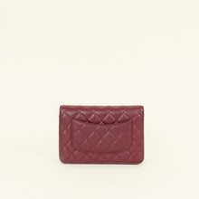 Chanel Burgundy Classic Wallet on Chain