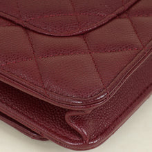 Chanel Burgundy Classic Wallet on Chain