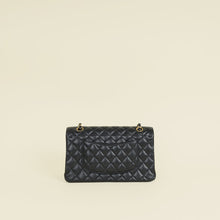 Chanel Black CC Classic Double Flap Medium Bag