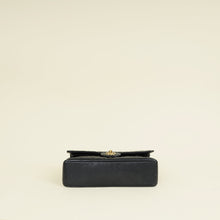 Chanel Black CC Classic Double Flap Medium Bag