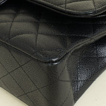 Chanel Black CC Classic Double Flap Medium Bag