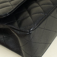 Chanel Black CC Classic Double Flap Medium Bag