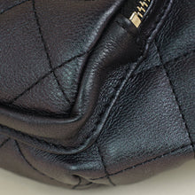 Chanel Metallic Dark Blue CC Quilted Fanny Pack Waist Bag