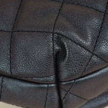 Chanel Metallic Dark Blue CC Quilted Fanny Pack Waist Bag