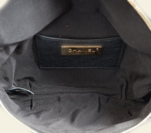 Chanel Metallic Dark Blue CC Quilted Fanny Pack Waist Bag