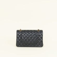 Chanel Black Classic Double Flap Medium Bag