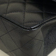 Chanel Black Classic Double Flap Medium Bag