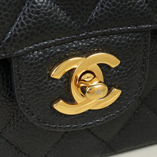 Chanel Black Classic Double Flap Medium Bag
