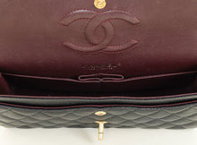 Chanel Black Classic Double Flap Medium Bag