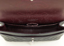 Chanel Black Classic Double Flap Jumbo Bag