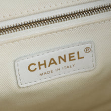 Chanel White CC Business Affinity Backpack Bag