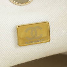 Chanel White CC Business Affinity Backpack Bag