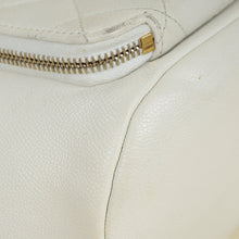 Chanel White CC Business Affinity Backpack Bag