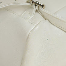 Chanel White CC Business Affinity Backpack Bag