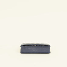 Chanel Indigo Blue CC Classic Wallet On Chain