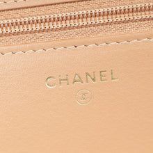 Chanel Dark Beige CC Chain Around Boy Wallet On Chain