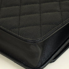 Chanel Black CC Filigree Wallet On Chain